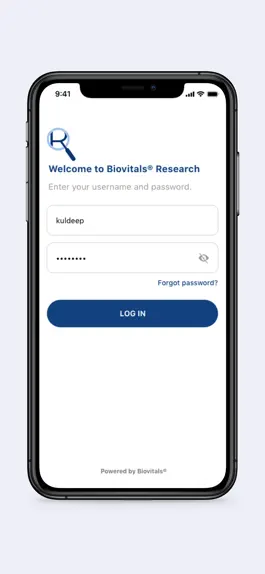 Game screenshot BiovitalsR apk