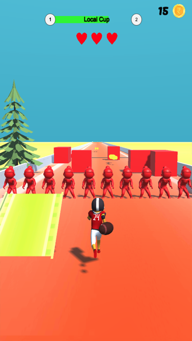 Screenshot #2 pour Touch Down - Runner Game