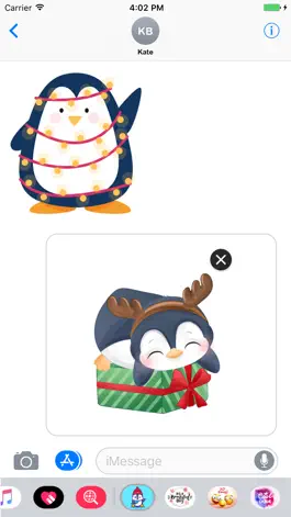 Game screenshot Penguin Stickers for iMessage hack