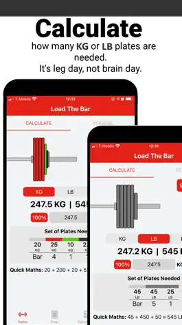 Game screenshot Bar Is Loaded - Gym Calculator mod apk