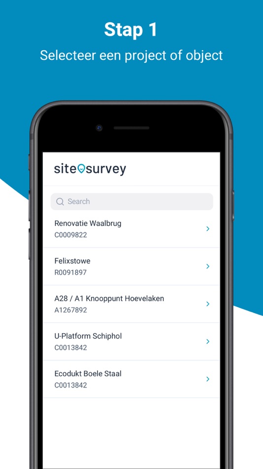 #1. Site Survey (iOS) De: Recognize B.V.