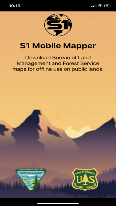 S1 Mobile Map Viewer Screenshot