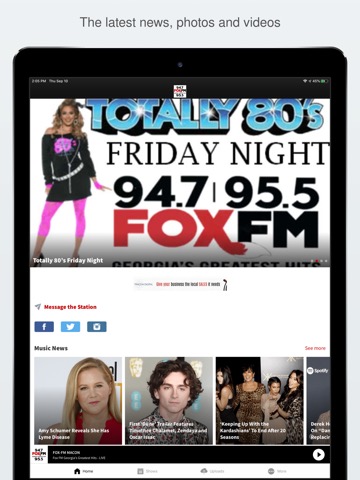 FOX-FM Macon 94.7 95.5 FMのおすすめ画像1