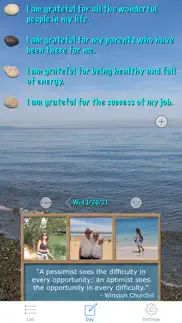 gratitude rock journal iphone screenshot 1