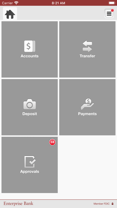 Enterprise Bank Omaha Business Screenshot