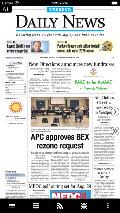 Daily News- Greensburg, IN Screenshot