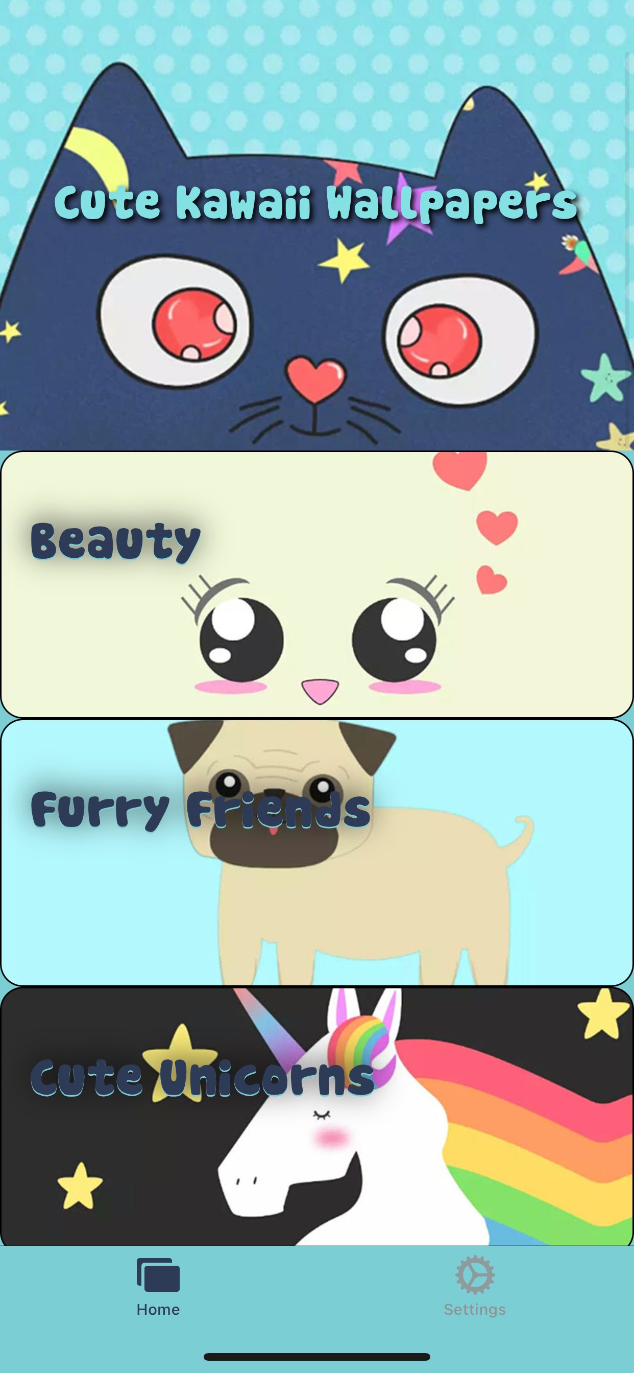 Fundos Fofos do Kawaii