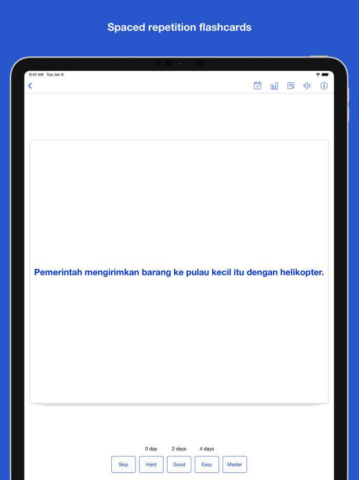 Indonesian Vocab and Sentences
