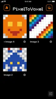 pixel art 2d to voxel 3d iphone screenshot 1