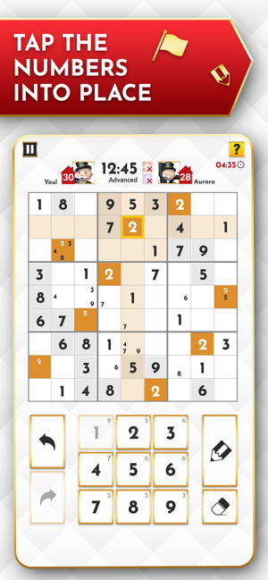 ‎Monopoly Sudoku Screenshot