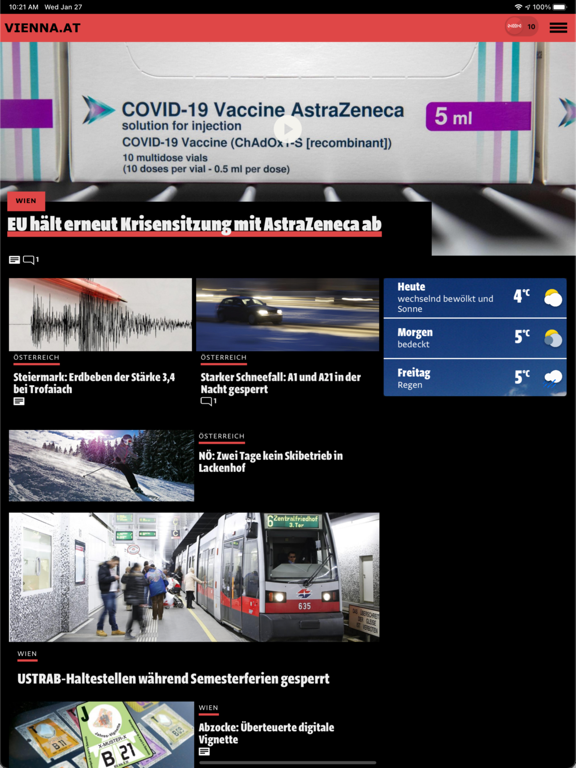 Screenshot #4 pour VIENNA.AT - Vienna Online