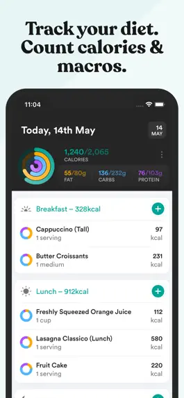 Game screenshot EatWell: Track Diet & Calories mod apk