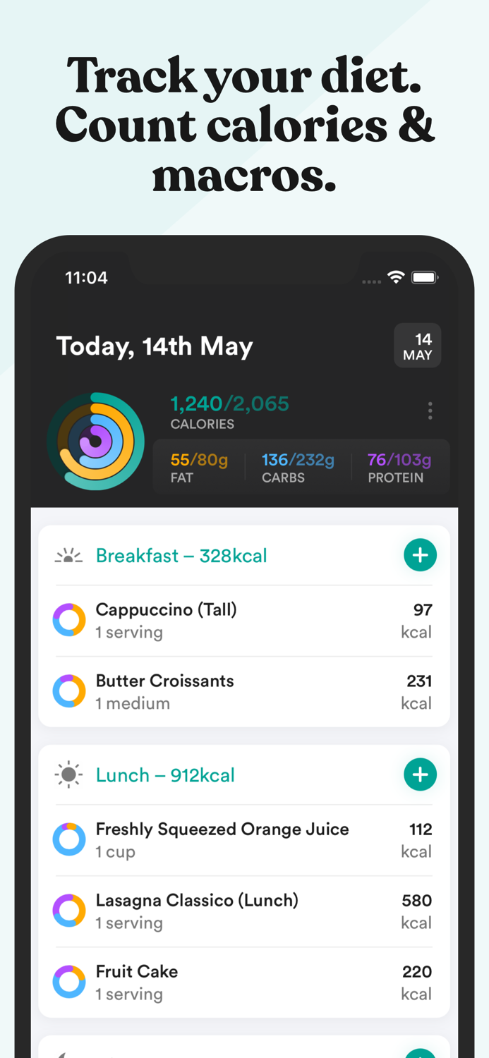 EatWell Track Diet and Calories
