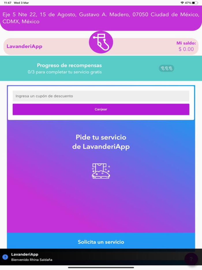 LavanderiApp - para clientes