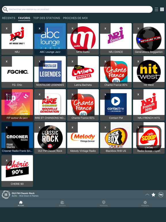 France Radio: Online, FM et AM iPad screenshot 5 - Music app