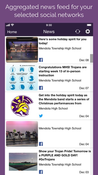 Mendota HS Screenshot