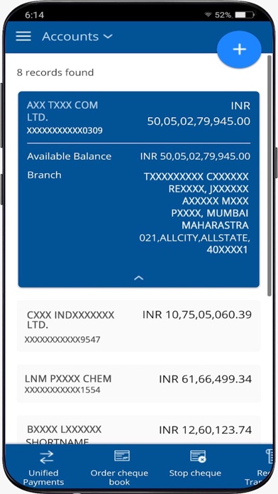 HDFC Bank Corp Mobile banking Screenshot