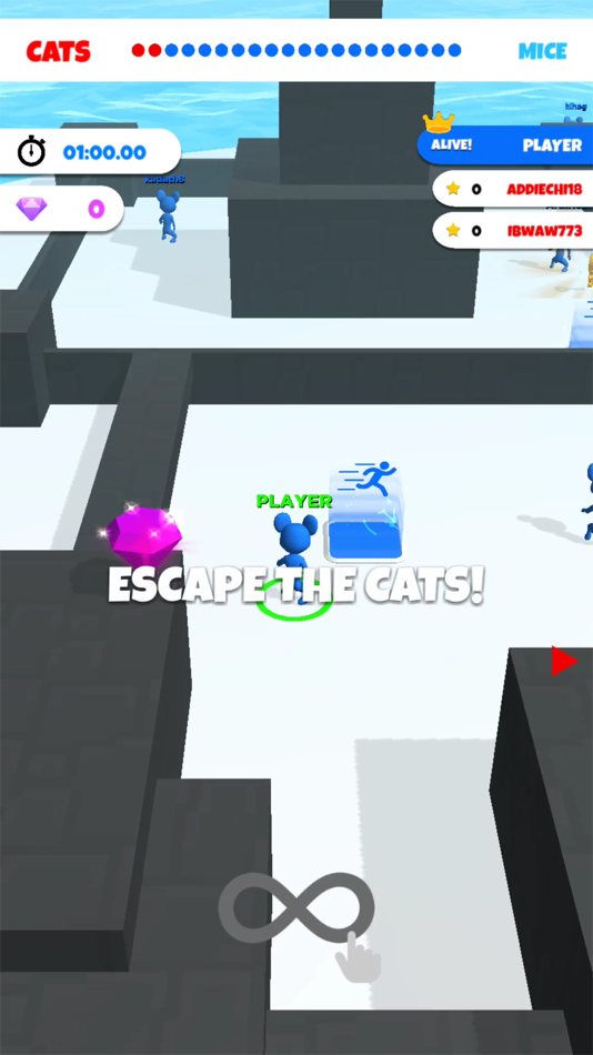 #1. Cat and Mouse .io (iOS) 来自: HOMA GAMES