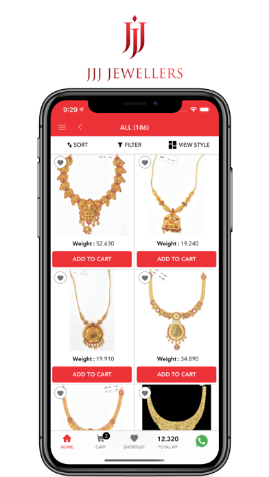 JJJ Jewellers Pvt Ltd Screenshot