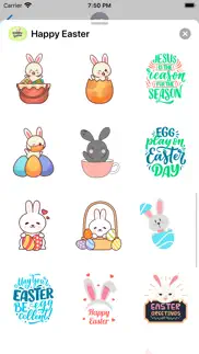 happy easter: bunny weekend iphone screenshot 4