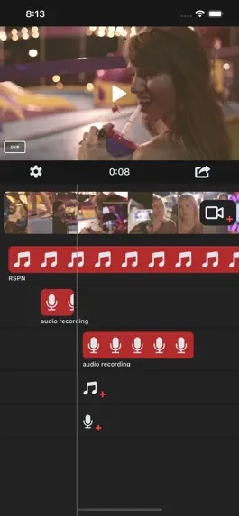 Game screenshot Add Sound & Music Video Editor mod apk