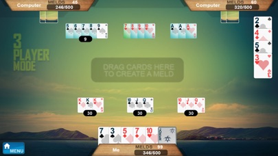 Rummy 500 card offline gameのおすすめ画像3