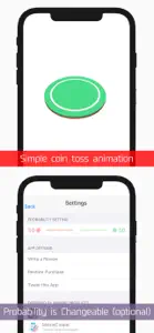 toOne - Heads or Tails screenshot #2 for iPhone