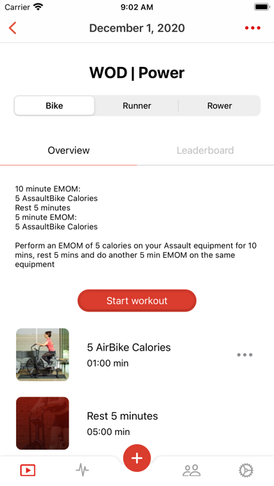 Assault Fitness Workouts Screenshot
