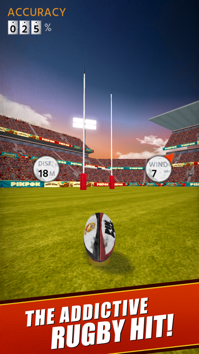 Flick Kick Rugby Kickoff screenshot 4