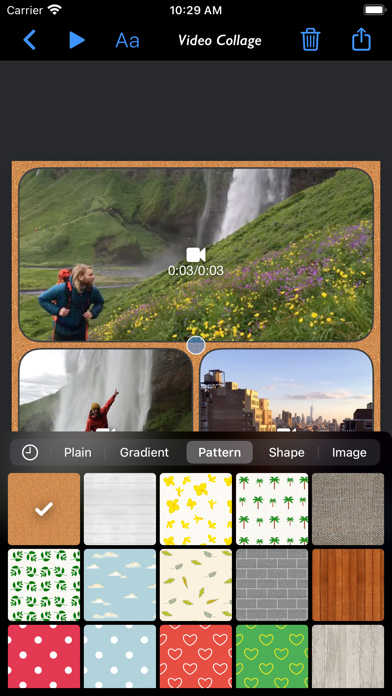 Video Collage - Stitch Videos Screenshot