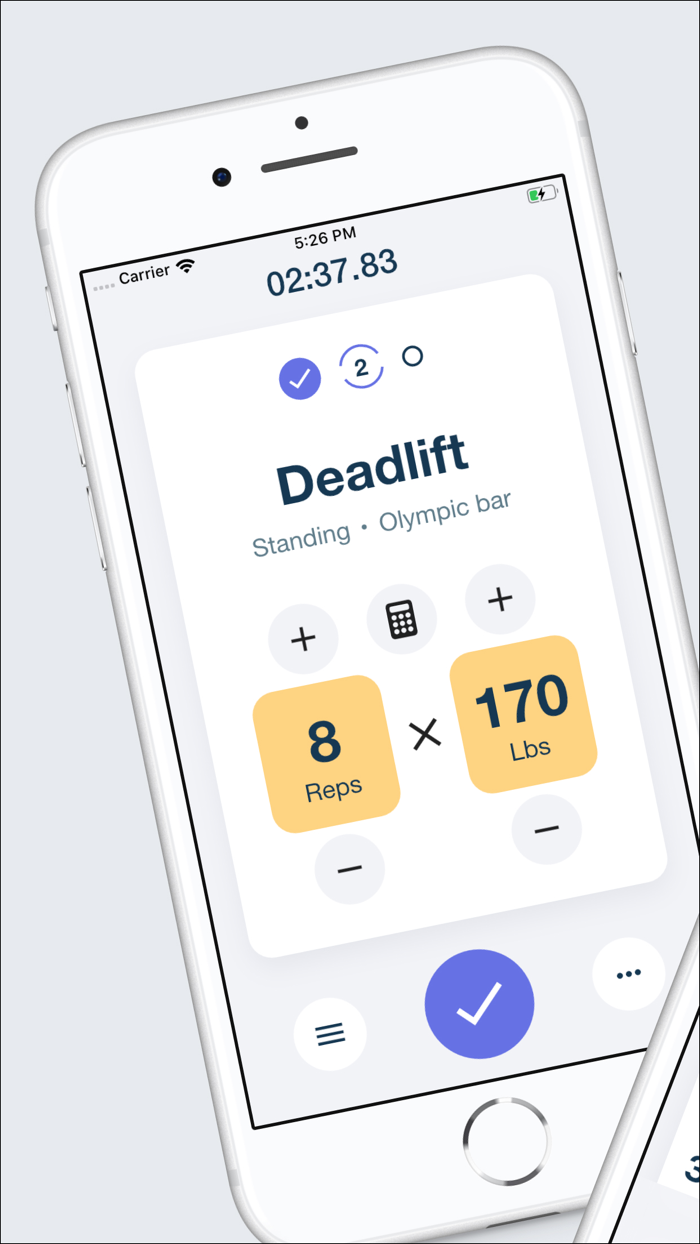 Titan Workout Tracker Gym Log