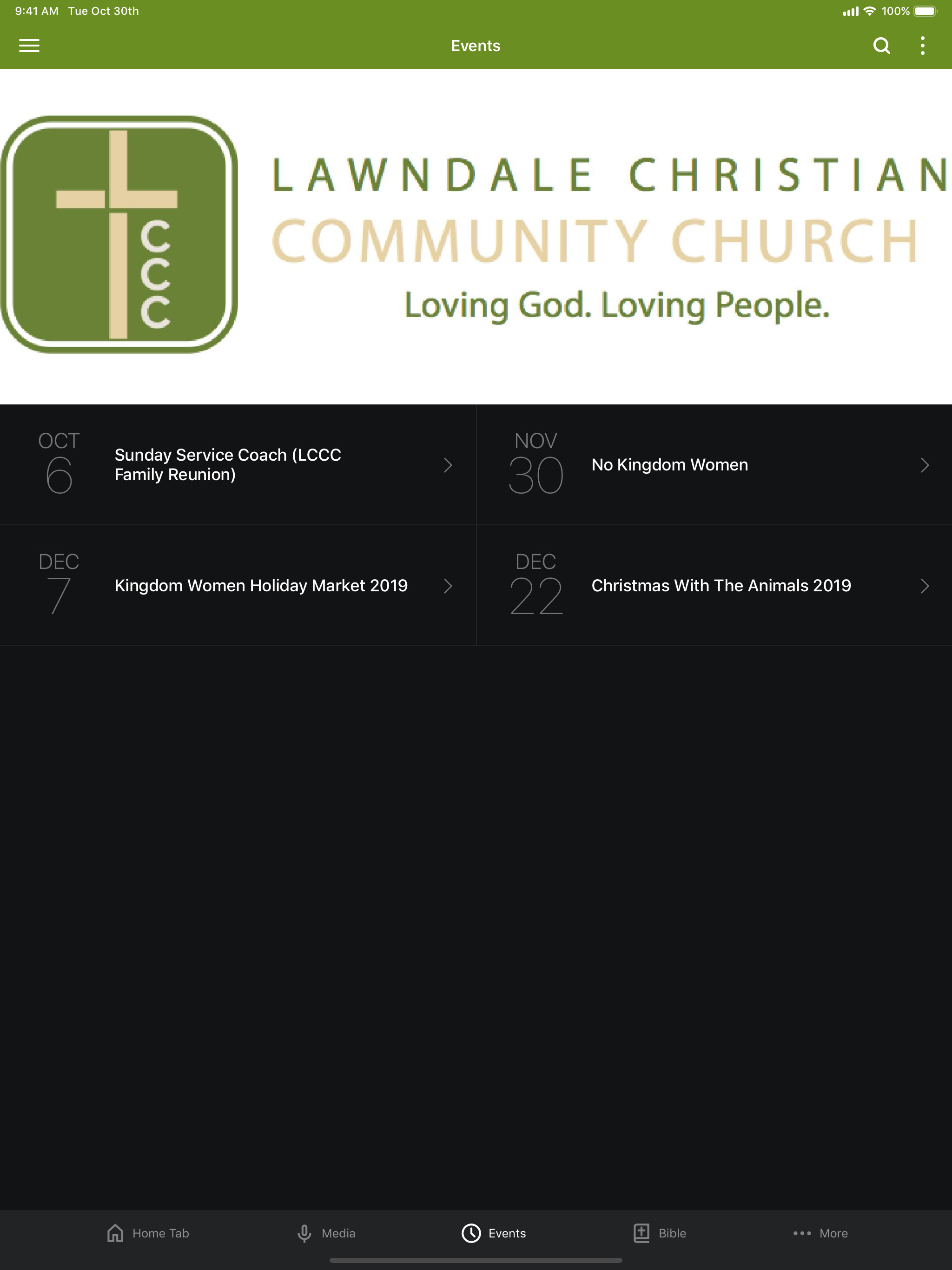 Lawndale Community Church screenshot 6