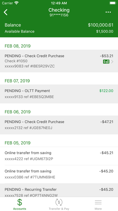 United Churches Credit Union Screenshot