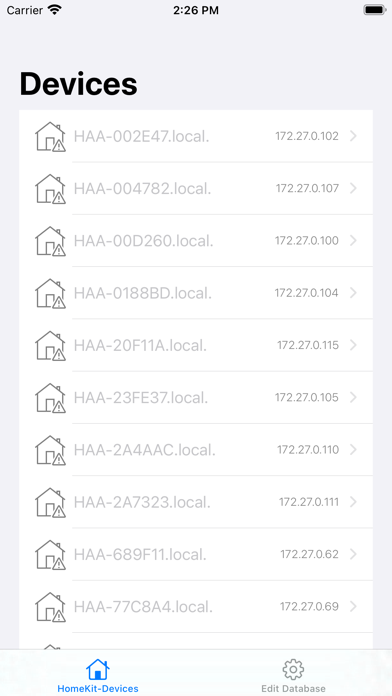 Screenshot #1 pour HAA Browser