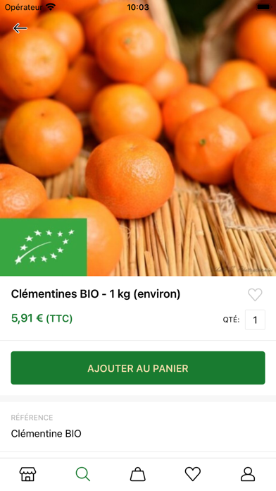 Panier Saint-Joseph Screenshot