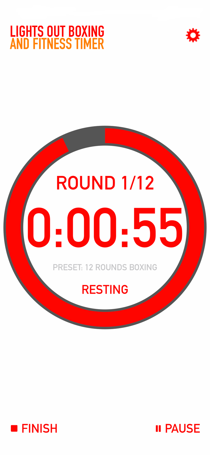 Lights Out Boxing Timer