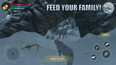 Screenshot #2 pour Arctic Wolf Survival Simulator