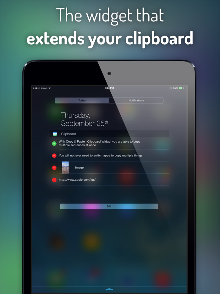 Clipboard Plus  Copy Widget
