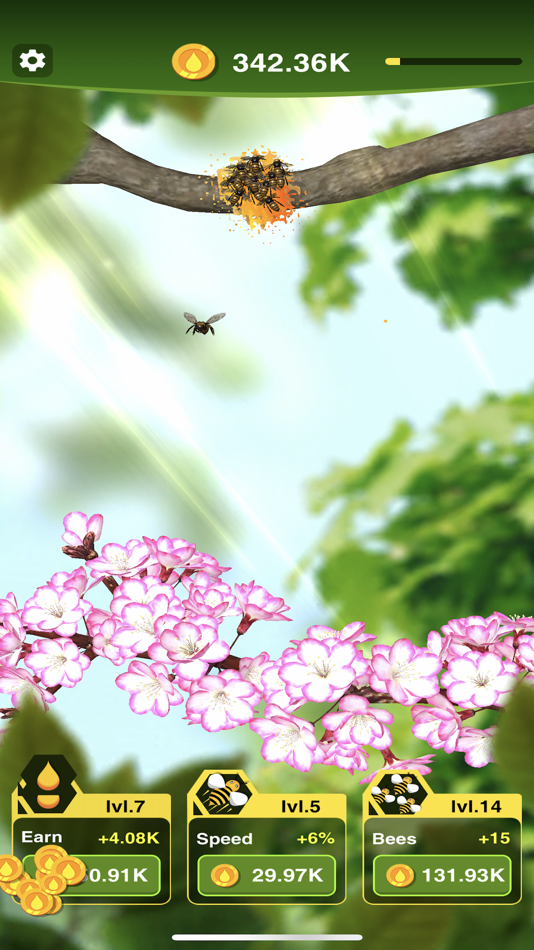#3. Bee Factory 3D (iOS) 由: funcell Games Pvt Ltd