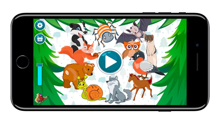 KidsDi: Forest animals puzzle