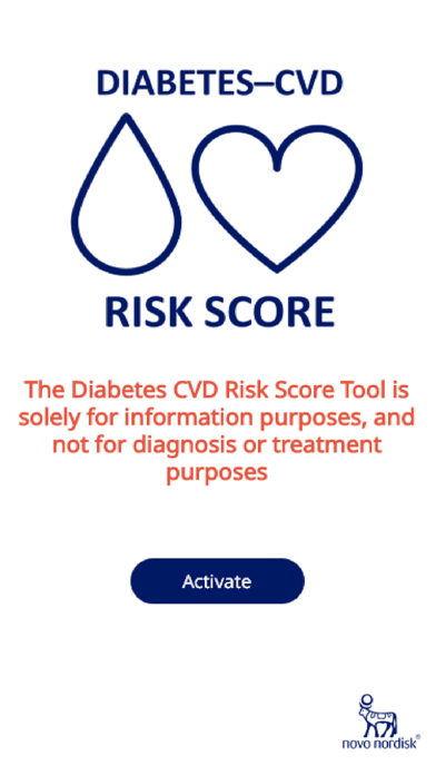 Screenshot #1 for Diabetes CVD Risk Score