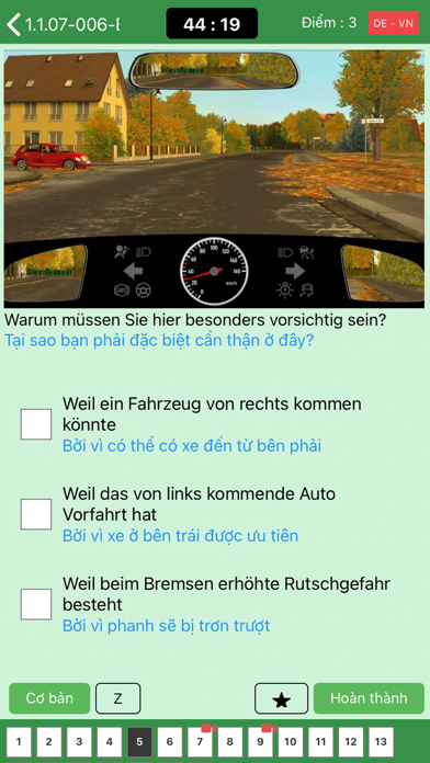 Viet Führerschein Screenshot