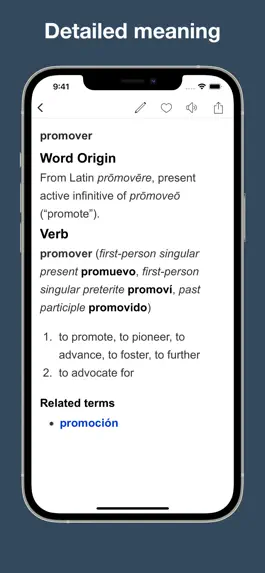 Game screenshot Dictionary of Spanish language apk