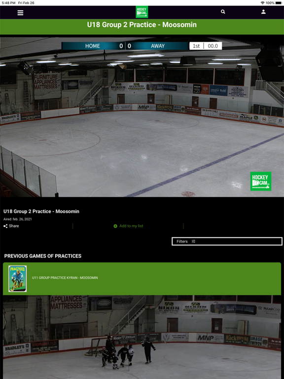 Screenshot #5 pour Grand Forks Hockey Cam