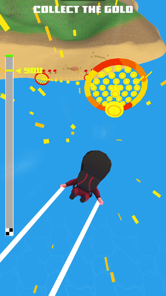 #4. Sky Diver.io (iOS) 由: Mad Cow Studios Inc