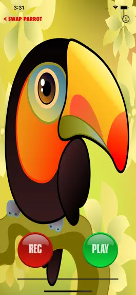 Game screenshot Talking Parrot Repeater apk