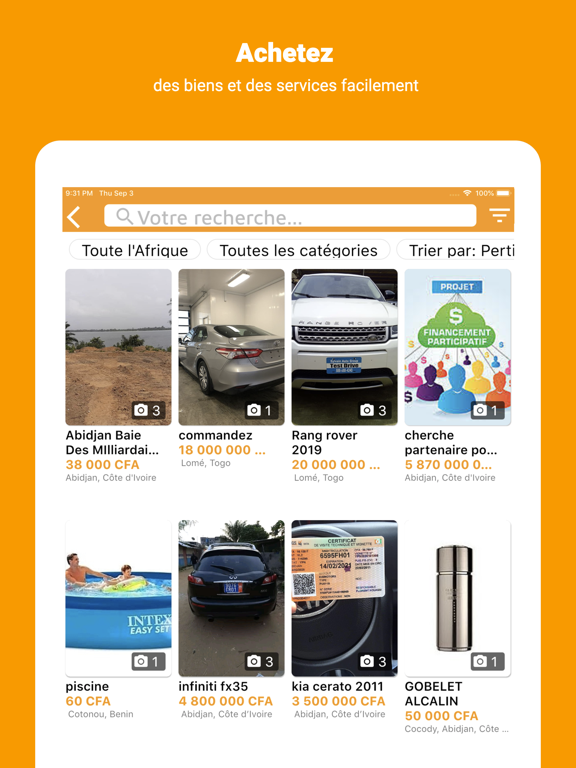 Screenshot #6 pour BazarAfrique