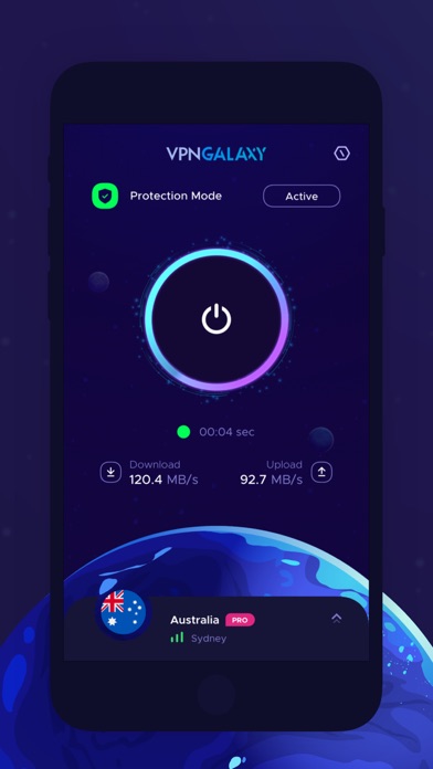 VPN Galaxy - VPN & AdBlock Screenshot