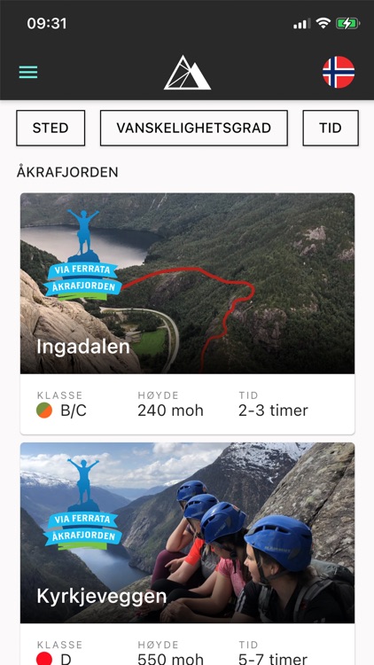 Via Ferrata - Norway