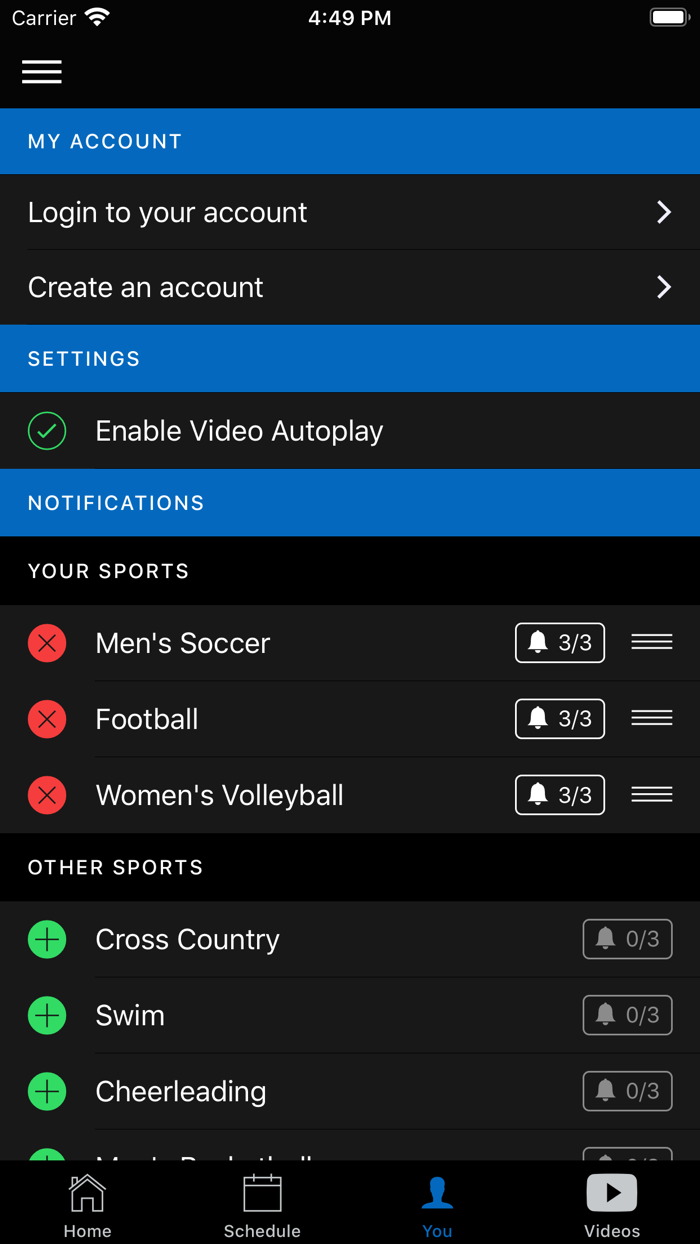 Paradise Honors Athletics
